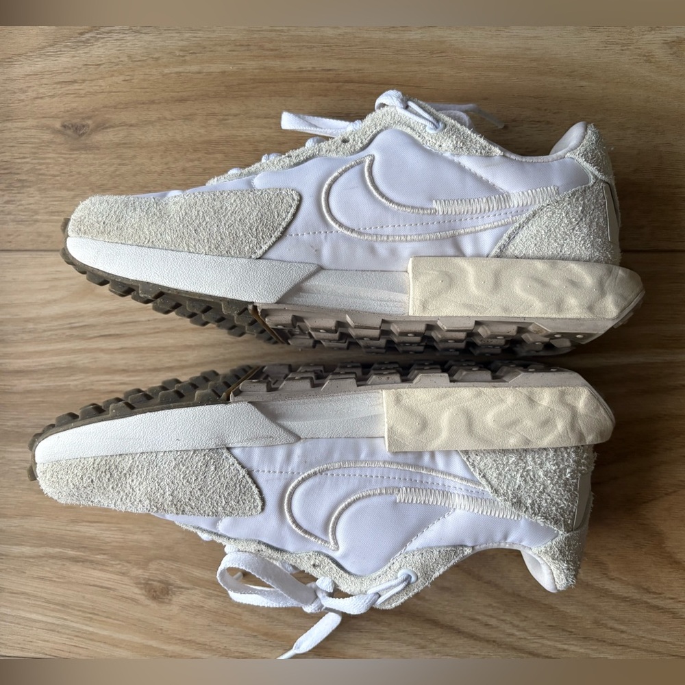 Nike - Women’s Fontanka Waffle Sneakers - Size 6.5 - White - Worn 2 times - Picture 5 of 10